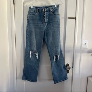 Blank NYC the Baxter size 26 ribcage Straight  leg Jeans
